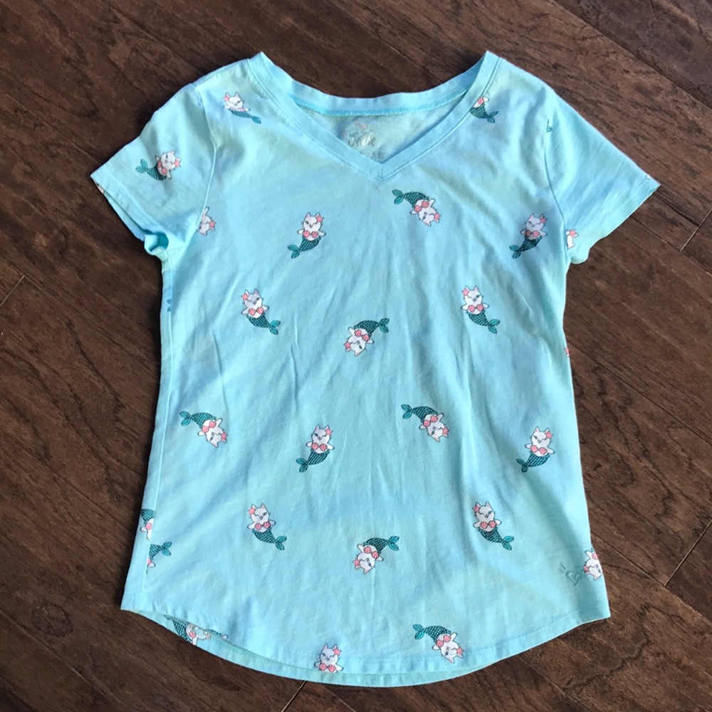 🌞Summer sale! 50% off!  Mermaid Kitty T-shirt🌞